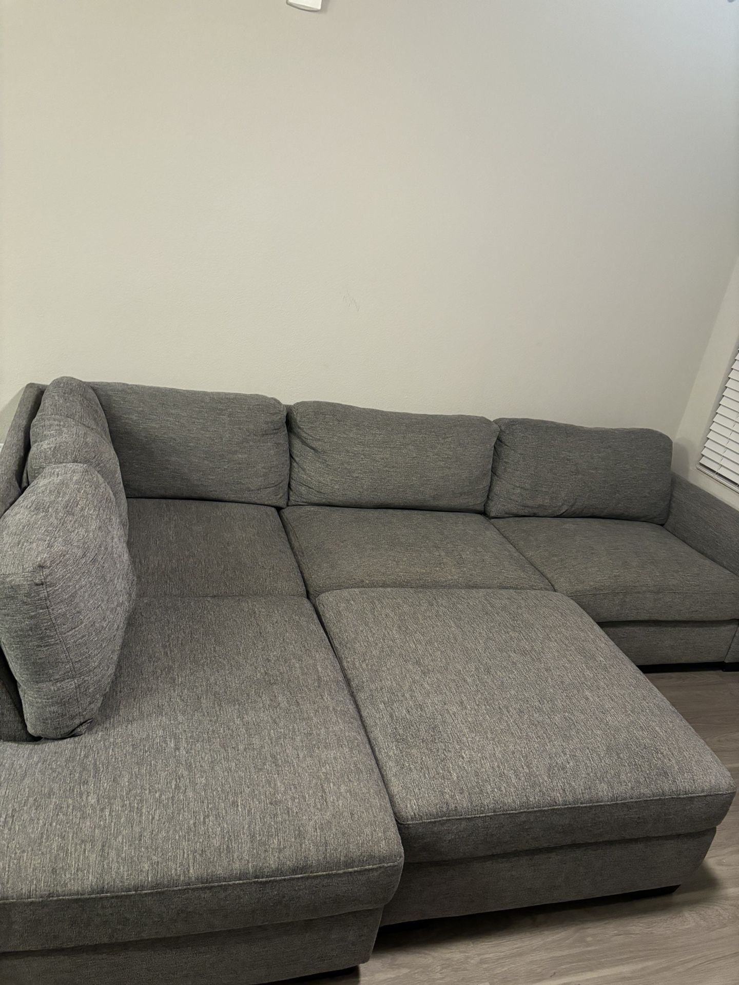 Comfy Grey Couch