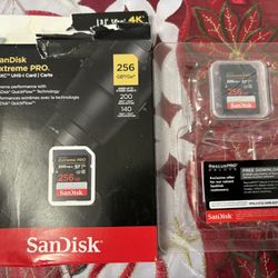 SanDisk Extreme PRO 256GB UHS-I U3 SDXC Memory Card