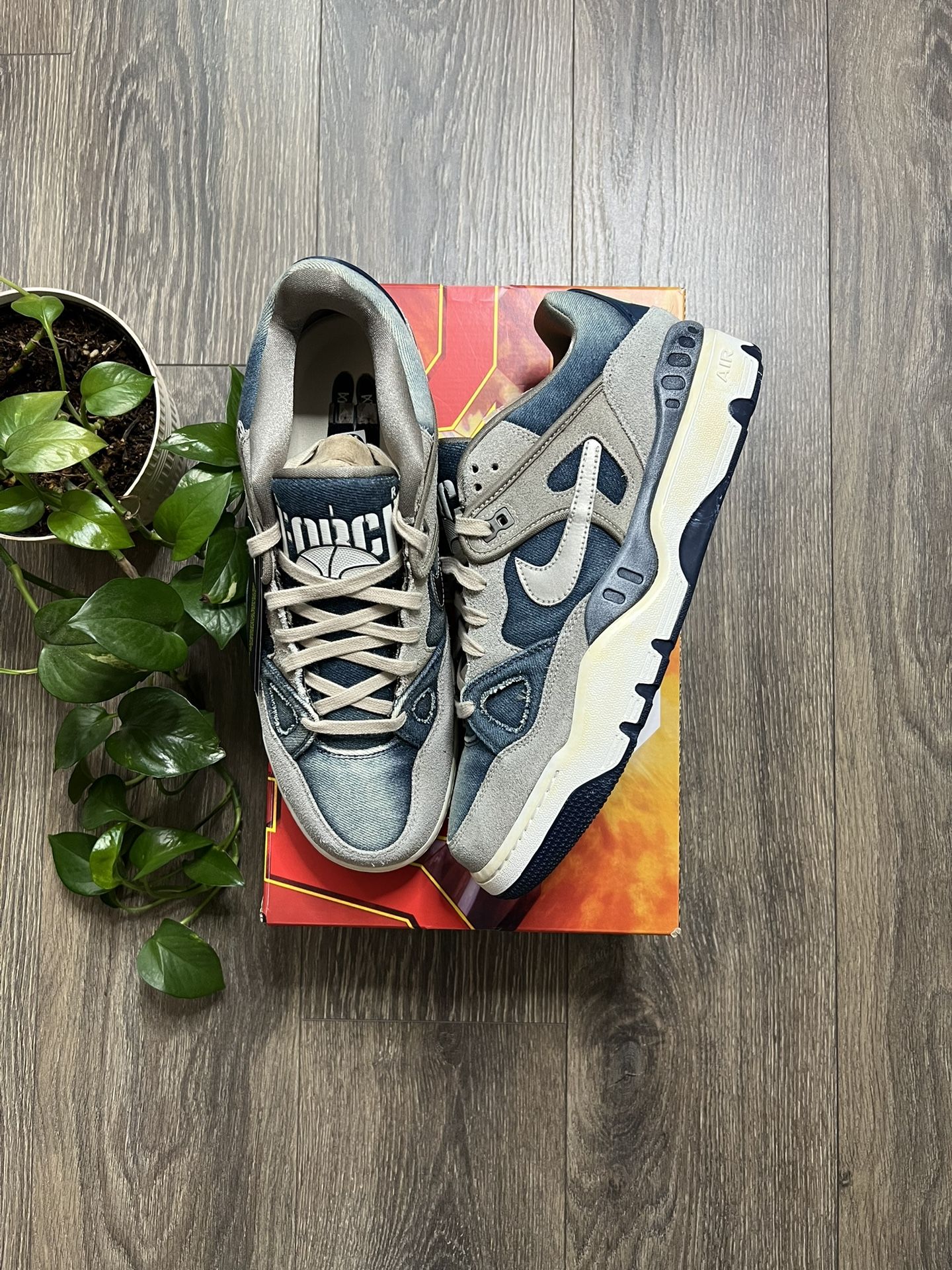 Nike Air Force 3 Low SP Nigo X Levis Olive Grey