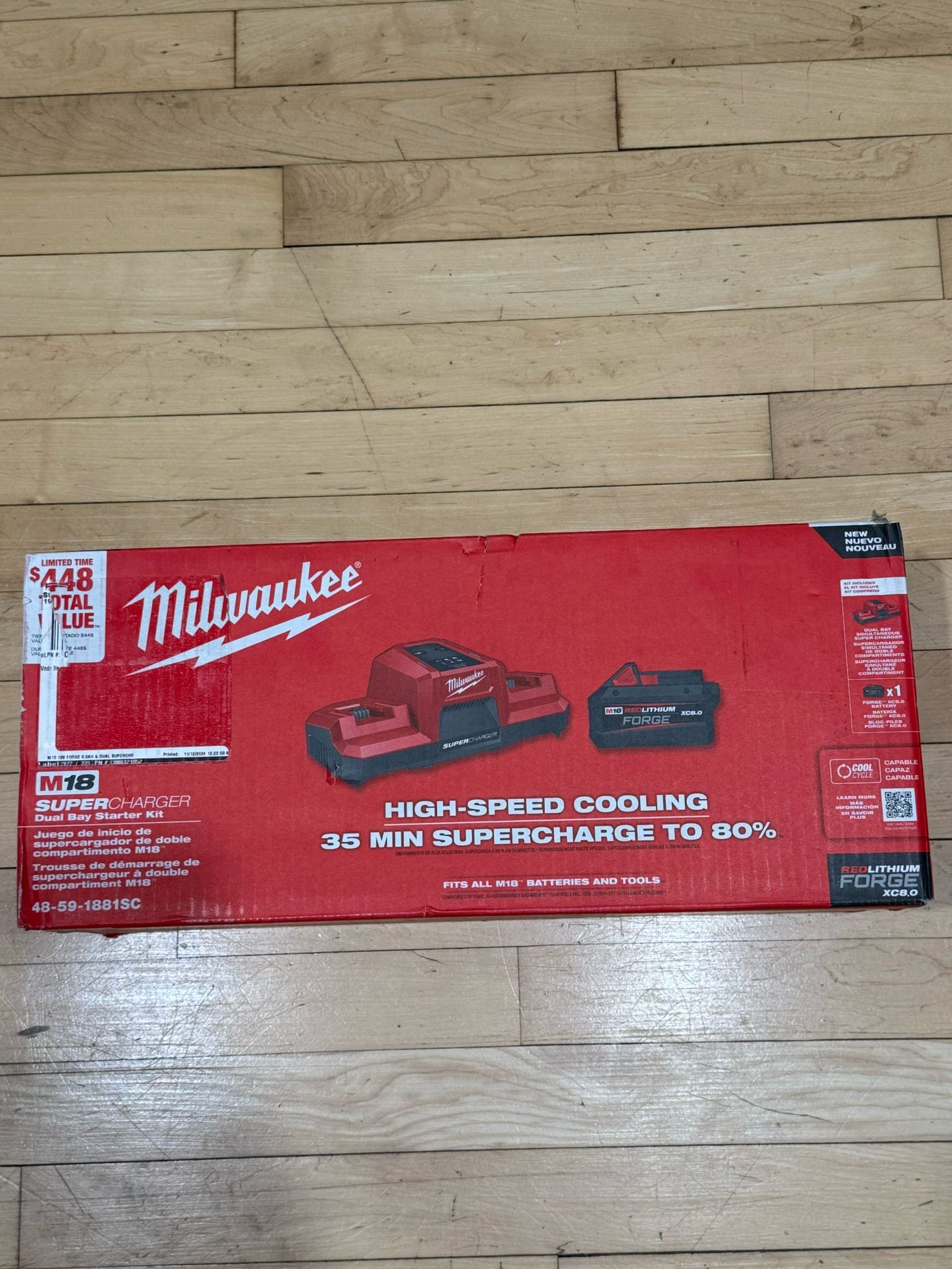 Milwaukee Forge Battery 