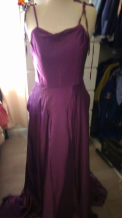 Purple dress