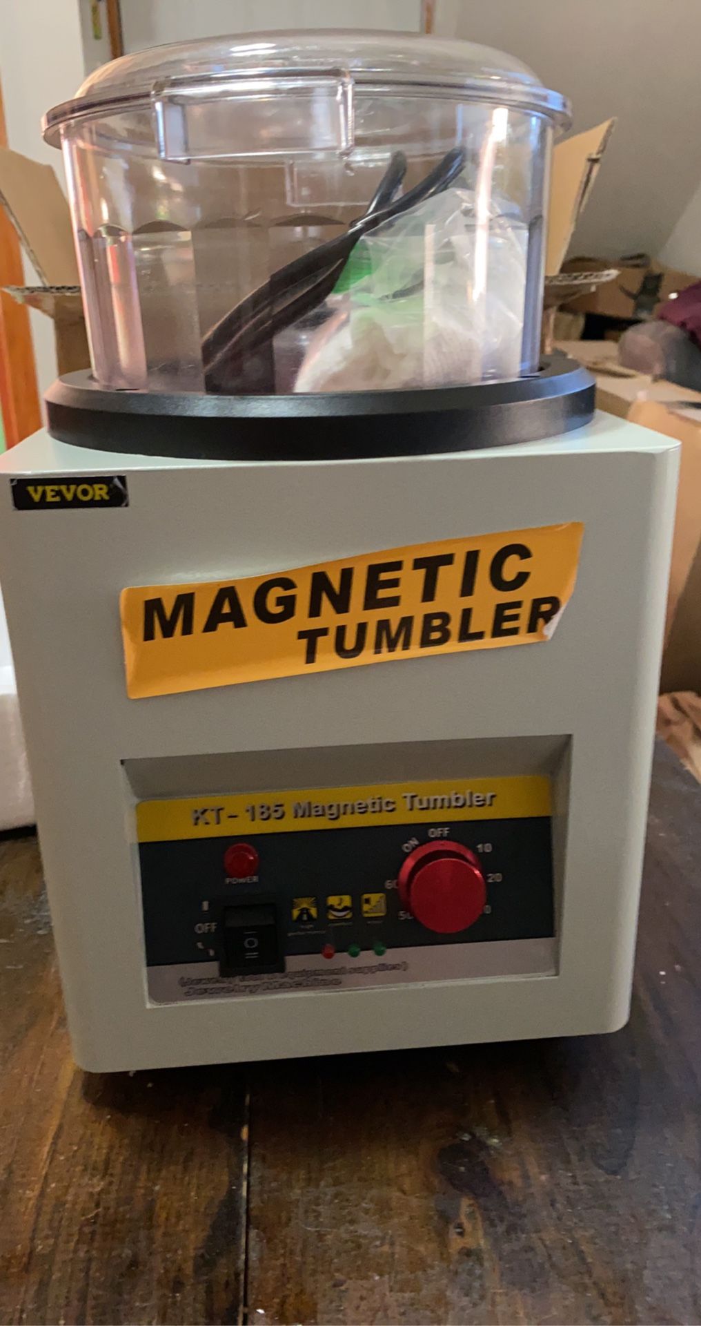 Magnetic Tumbler Jewelry Polisher