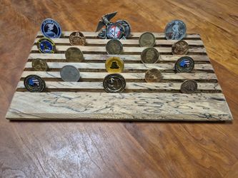Handmade Challenge Coin Displays