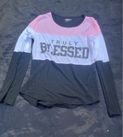 Wallflower Truly Blessed Color Block Long Sleeve Top