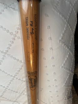President George Bush Sr. Signed baseball bat