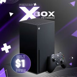 🎮 Xbox Series X – ¡Solo $1 de Entrada + 1 Año de Garantía! 🔥