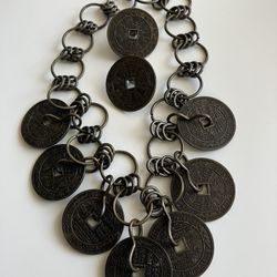 Unusual Chinese Coin Costume 3 Piece Set