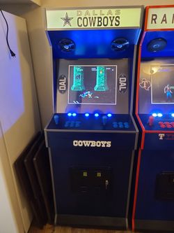 Custom Cowboys/Texas Rangers arcade Cabinet with 130 Games