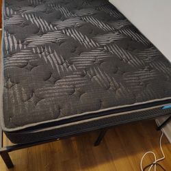 Queen Bedframe And Mattress 