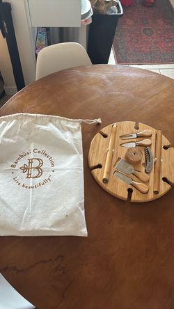 Bambüsi Collection Bamboo Cheese Board Set