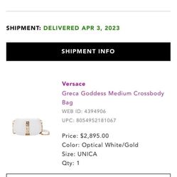 Versace Greca Goddess Medium Crossbody Bag