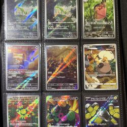 Pokemon cards specifically (Japanese IR’s)