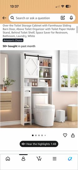 Brand new Bathroom Closet