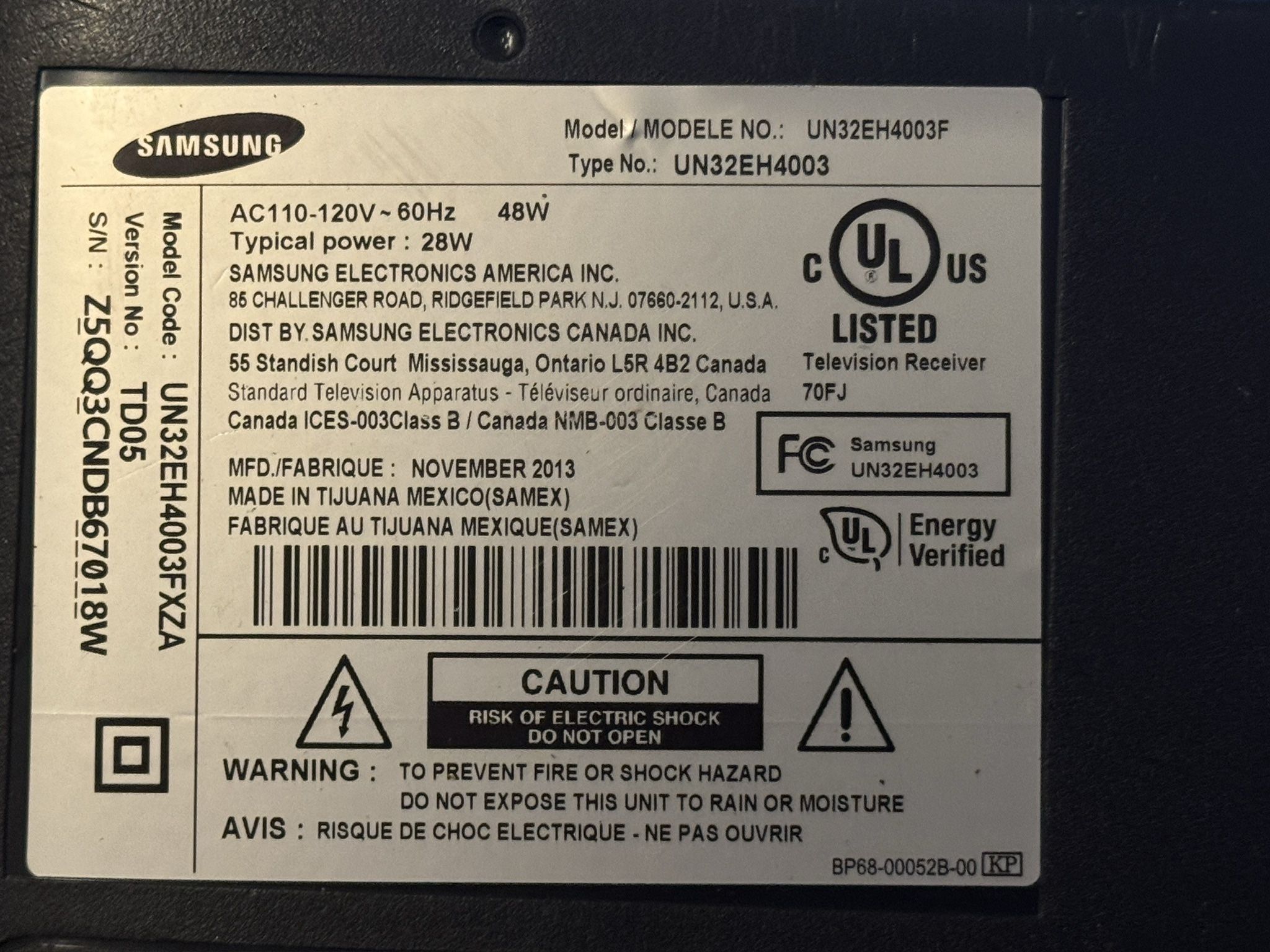 Tv Samsung 32 Pulgadas, $35