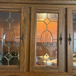 Oak Hutch