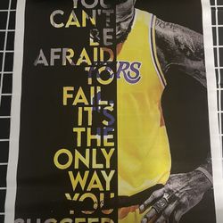 Motivational Canvas Poster 