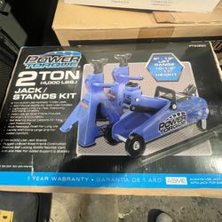 Power Torque 2 Ton 4000lbs W Car Stands 