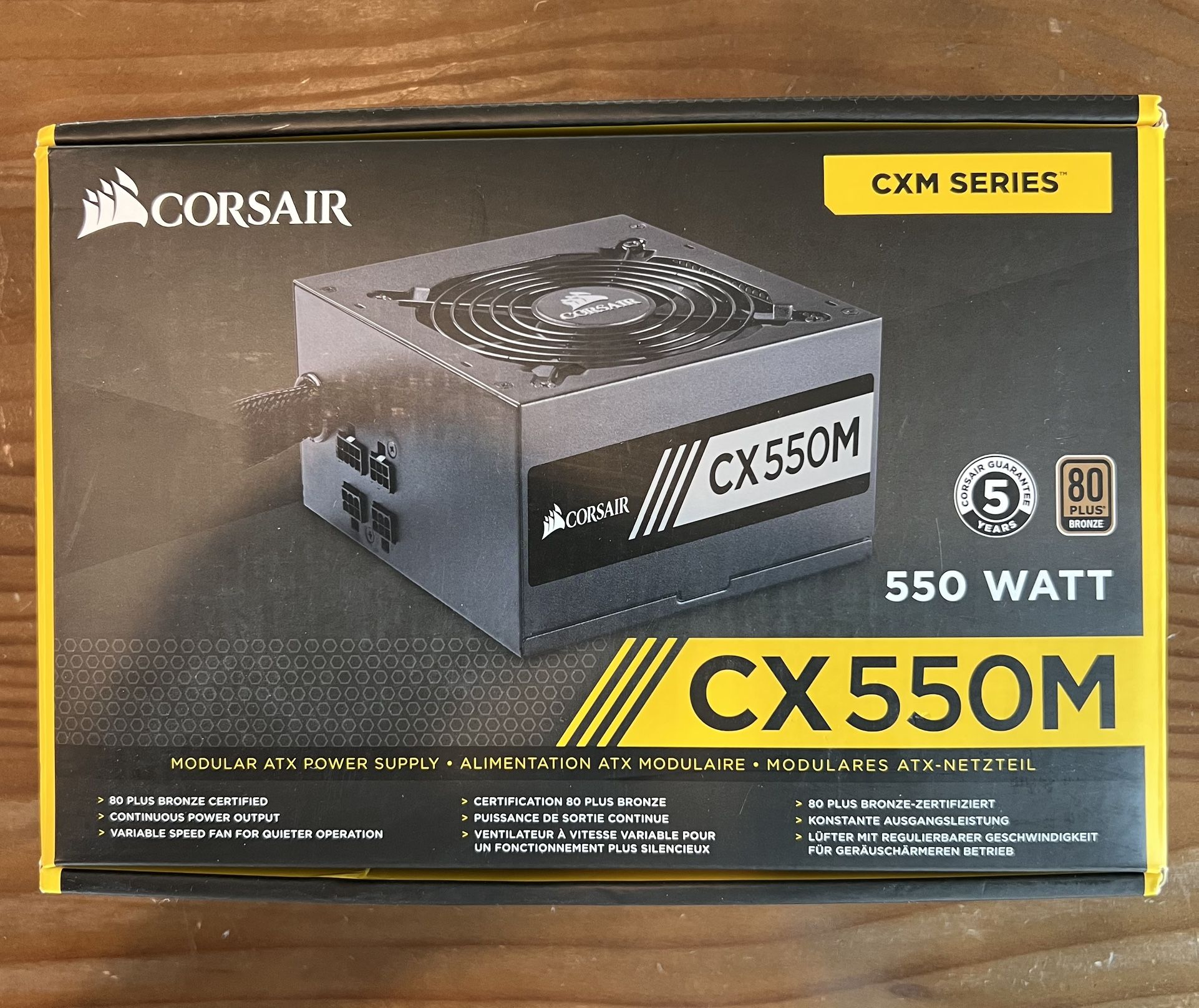 Corsair CX550M 550W Power Supply