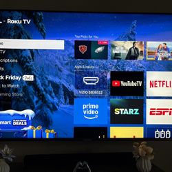TCL 75” ROKU TV