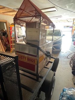 Hot dog cart