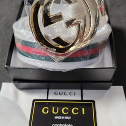 Elegant stylish designer Gucci belt ( unisex )