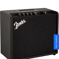 Fender Mustang LT25 25W 1x8 Guitar Combo Amp Black