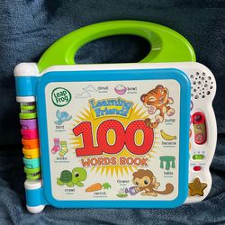 Leap Frog Learning Friends 100 Words Interactive Kids Book