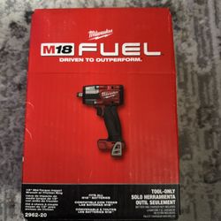 Brand New - Milwaukee 1/2” Mid Torque Impact Wrench 