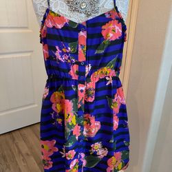 Women’s Cute Floral Dress!!(Size XL)