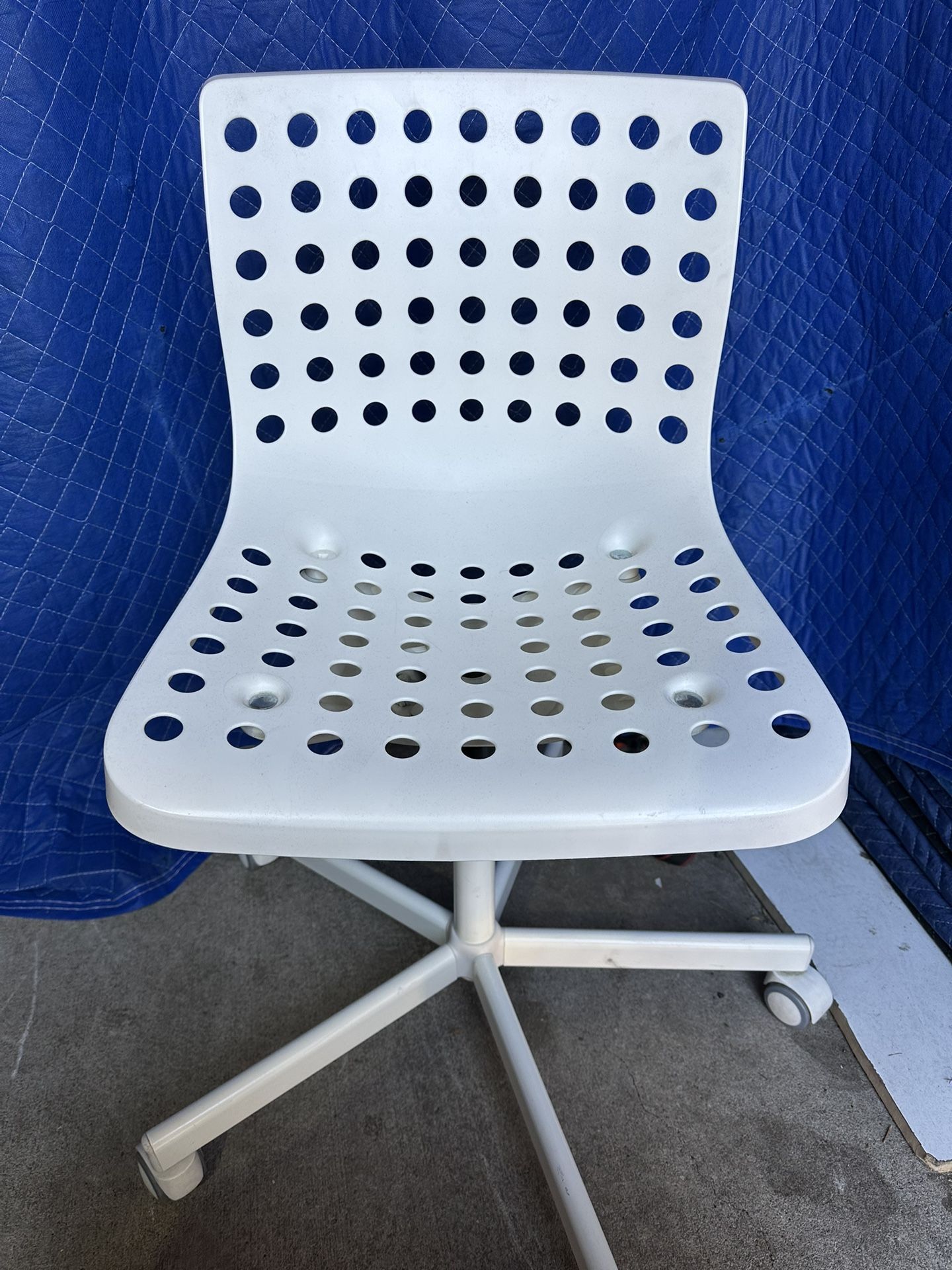IKEA SKÅLBERG / SPORREN Swivel Desk Chair – White