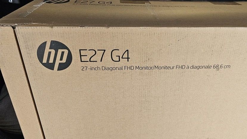 HP E27 G4 FHD Computer Monitor