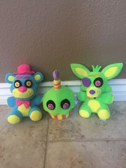 Five nights at Freddy’s plushies
