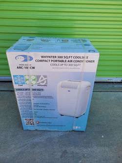 Whynter Portable Air 10,000 BTU AC Cools 300 Sqft