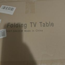 Folding Tv Table