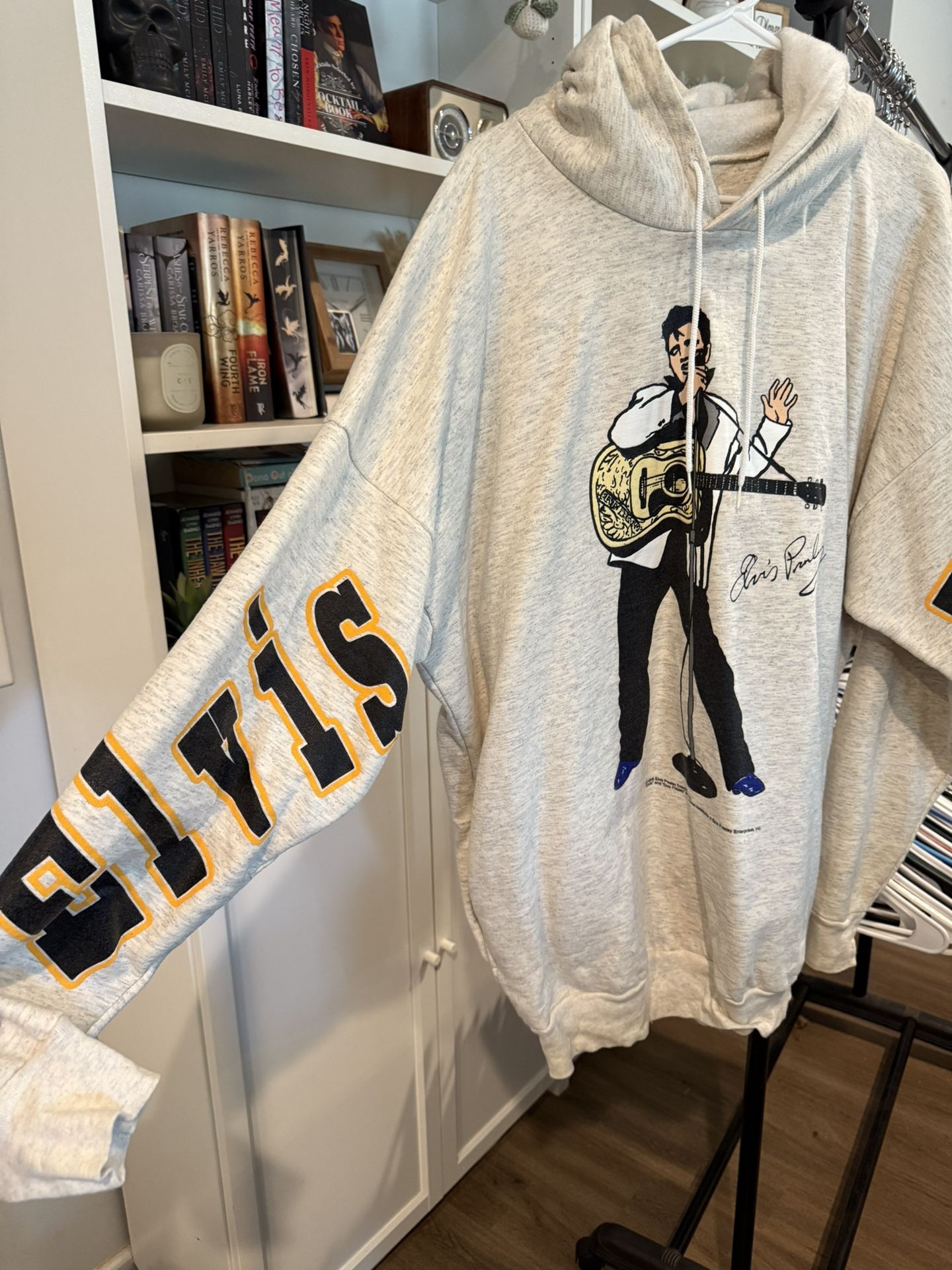 Vintage 90s Elvis Presley Pullover Hoodie