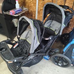 Double Stroller Sit N Stand 