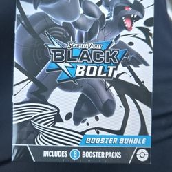 Black Bolt Booster Bundle Pokemon