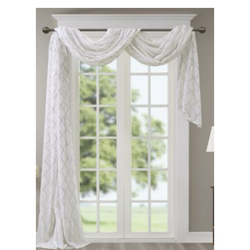 Madison Park swag draps two panels