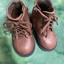 Girls Size Infant 4 Wonder Nation Brown Boots 