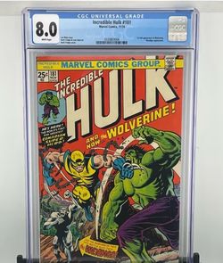 Incredible Hulk #181 CGC 8.0