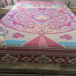MEXICAN QUEEN SIZE BLANKET 60.00