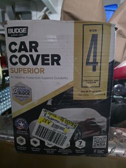 Budge Superior Car Cover Size 4. Fits many full size cars