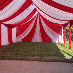 Circus Theme Draping