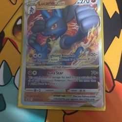 Lucario Vstar 2022