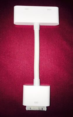 iPhone & iPad connector to VGA
