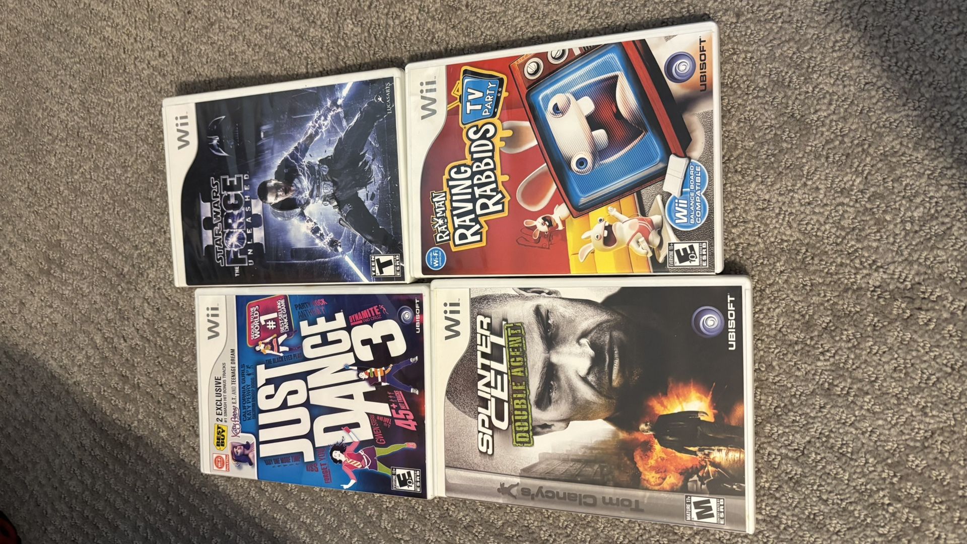 4 Wii Games