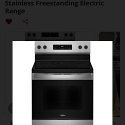 Whirlpool electric stove