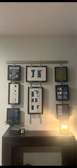 Hanging Picture rack fromPottery Barn