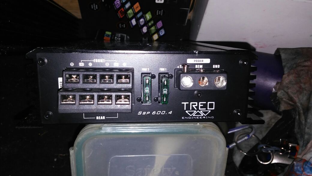Car audio Treo Sep 600.4 amp 4 channel