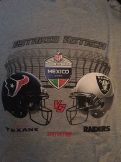 Raider game shirts estadio azteca . 2 extra large 2 medium s left